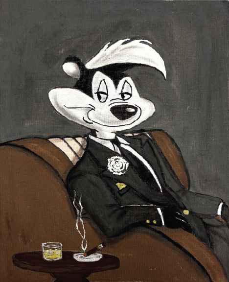 Pintor Arte - Pepé Le Pew T-Shirt